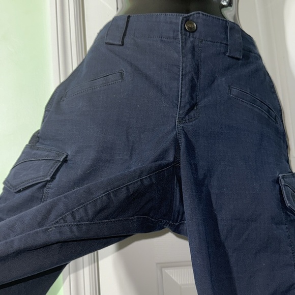 5.11 Dark Navy Stryke® Women’s Tactical Cargo Pants Mid Rise Rugged Size 8 - Picture 7 of 14